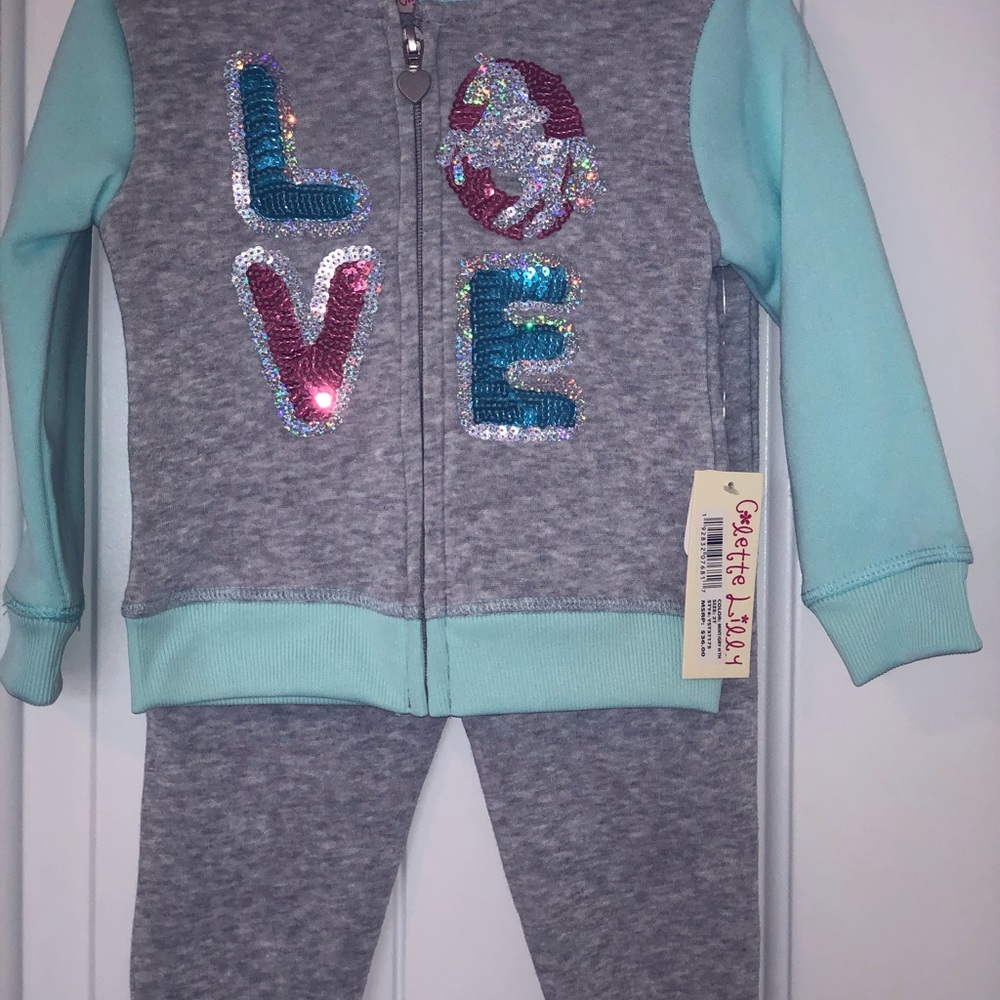🆕 Love set jacket and pants - Picture 2 of 5